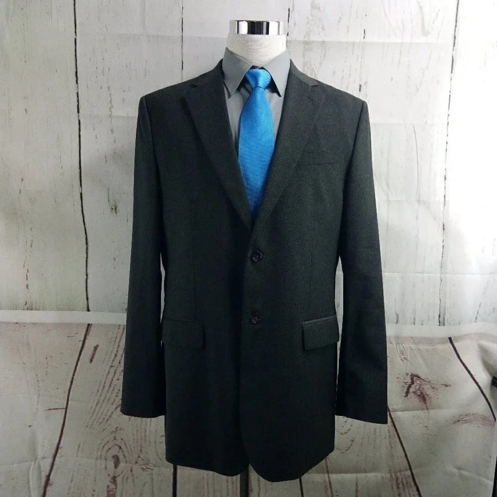 Banana Republic Modern 44L Gray Suit Blazer Sport